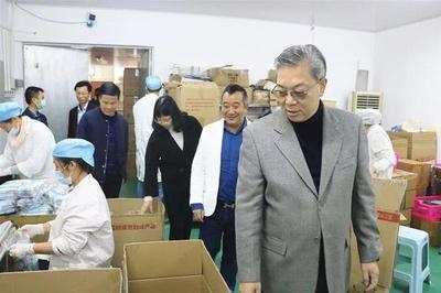 朱華雄深入經開區走訪調研，助力保健食品生產企業高質量發展